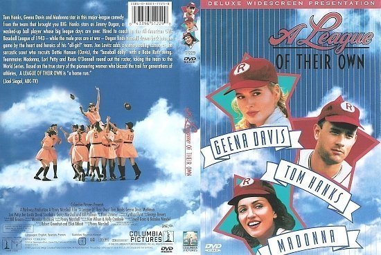 dvd cover A League Of Their Own (1992) WS R1