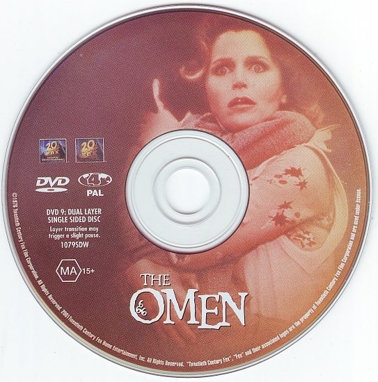 dvd cover The Omen (1976) WS R4