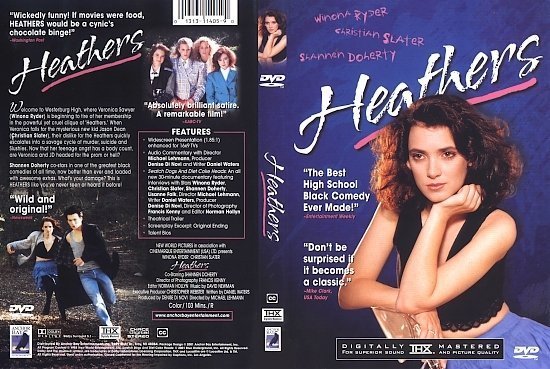 dvd cover Heathers (1988) WS R1