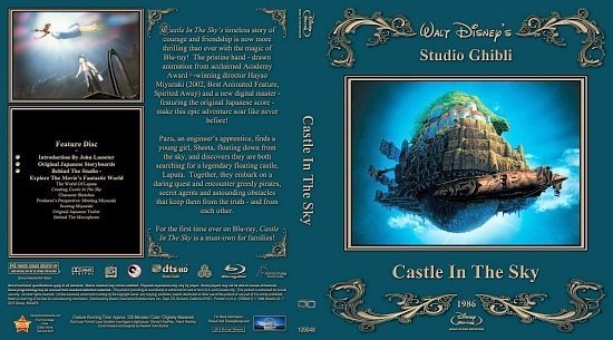 dvd cover Castle In The Sky