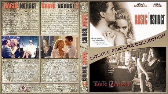 dvd cover Basic Instinct Double Feature