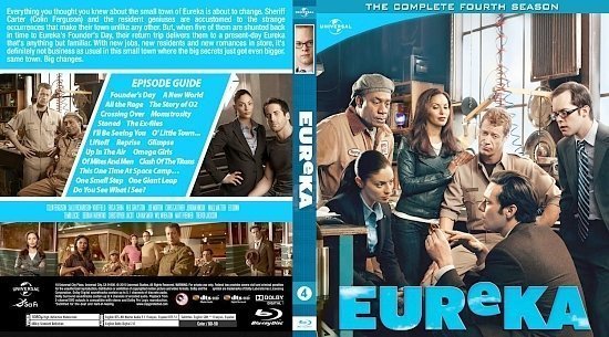 dvd cover Eureka Season4 BD v1
