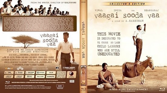 dvd cover Copy of Vaagai Sooda Vaa Blu Ray 2012