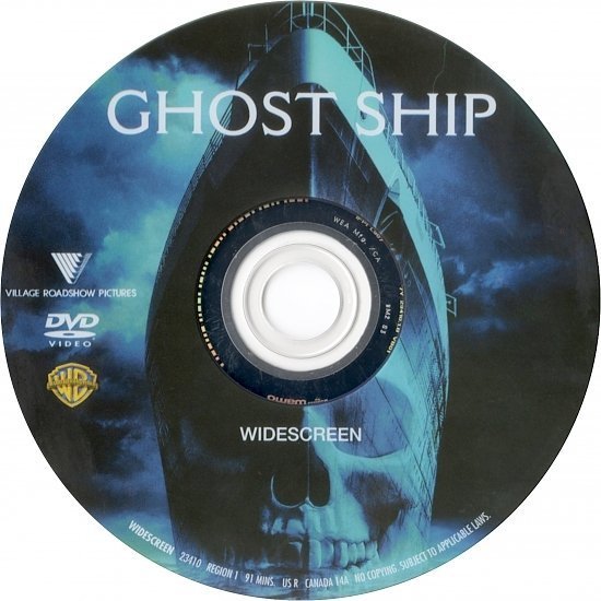 dvd cover Ghost Ship (2002) WS R1