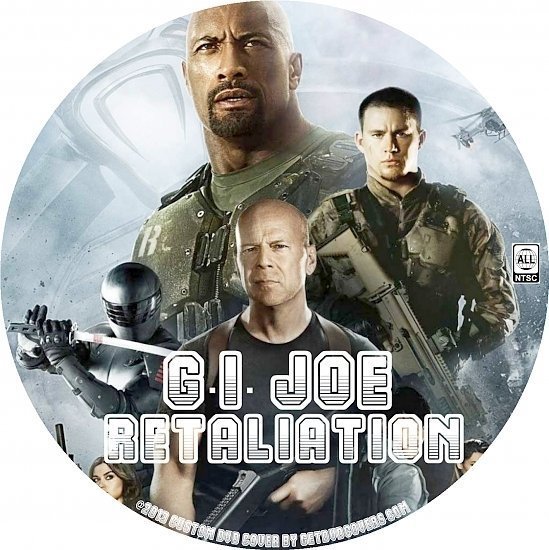 dvd cover G.I. Joe: Retaliation R0 Custom