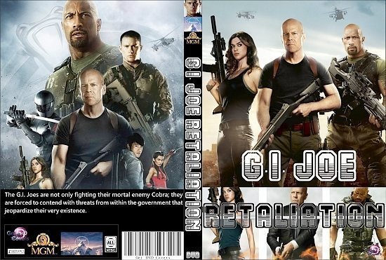 dvd cover G.I. Joe: Retaliation R0 Custom