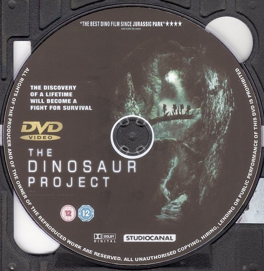 dvd cover The Dinosaur Project R2 Custom