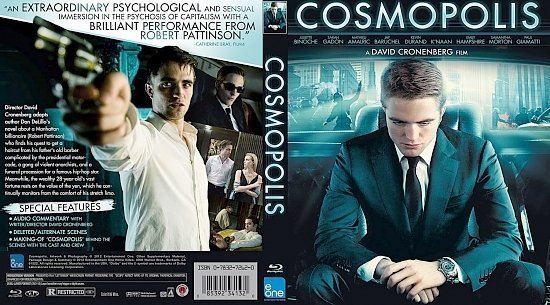dvd cover Cosmopolis