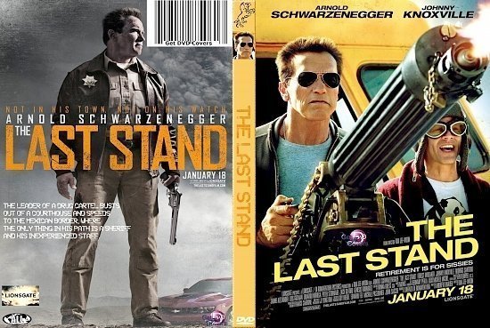 dvd cover The Last Stand R0 Custom