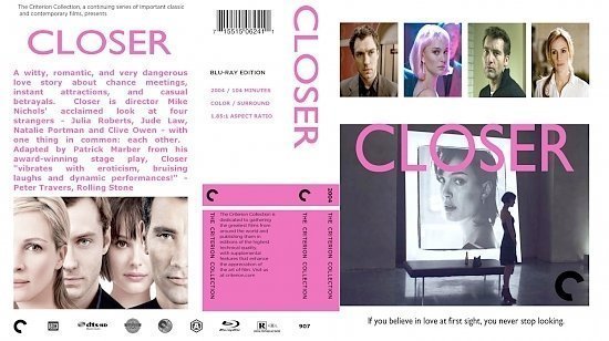 dvd cover Closer