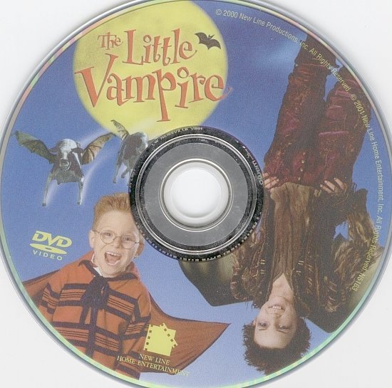 dvd cover The Little Vampire (2000) R1
