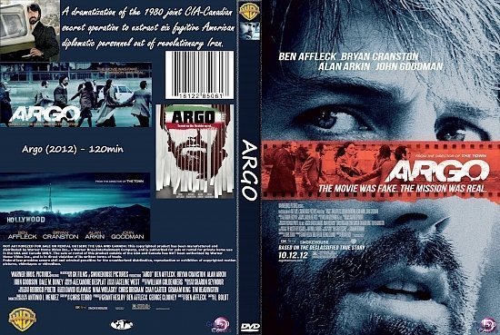 dvd cover Argo R1 CUSTOM