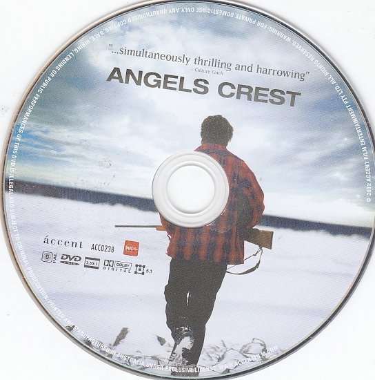 dvd cover Angels Crest (2011) R4