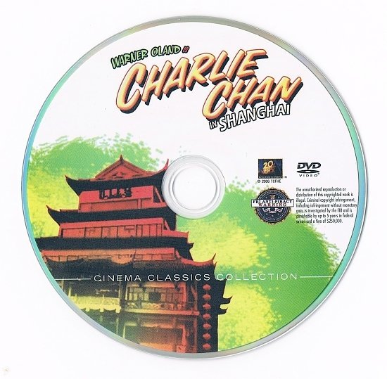 dvd cover Charlie Chan In Shanghai (1935) FS R1