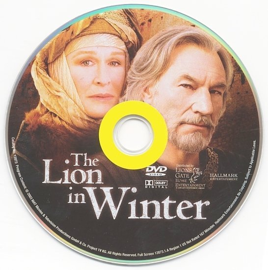 dvd cover The Lion in Winter (2003) FS R1