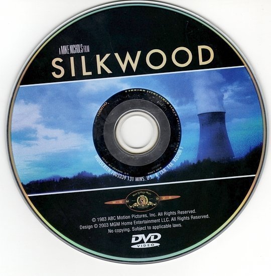 dvd cover Silkwood (1983) WS R1