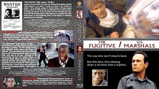 dvd cover Fugitive US Marshals Double BR