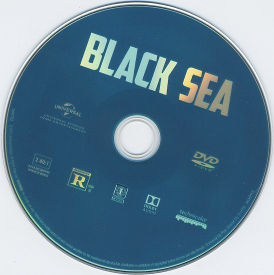 dvd cover Black Sea Blu-Ray & Label