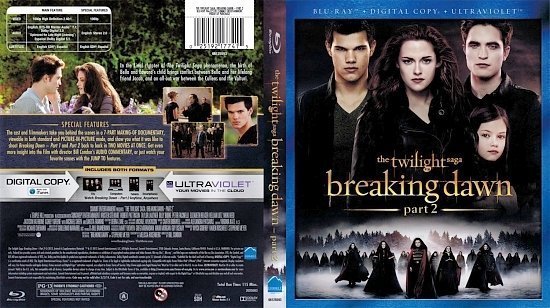 dvd cover The Twilight Saga Breaking Dawn Part 2
