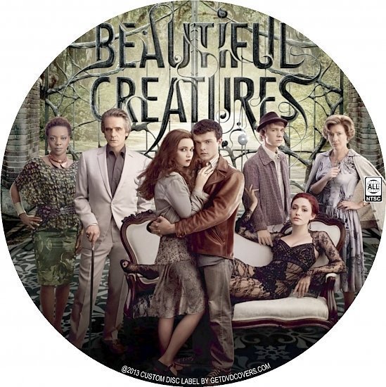 dvd cover Beautiful Creatures R0 Custom