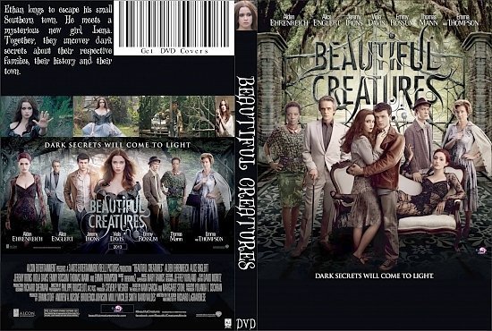 dvd cover Beautiful Creatures R0 Custom