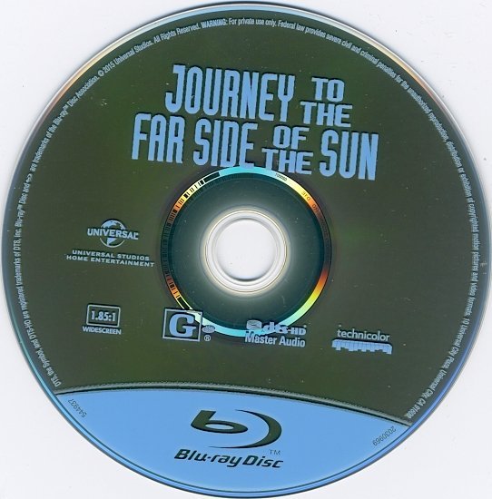 dvd cover Journey To The Far Side Of The Sun (1969) Blu-Ray