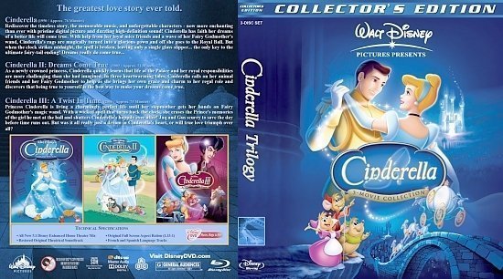 dvd cover Cinderella Trilogy