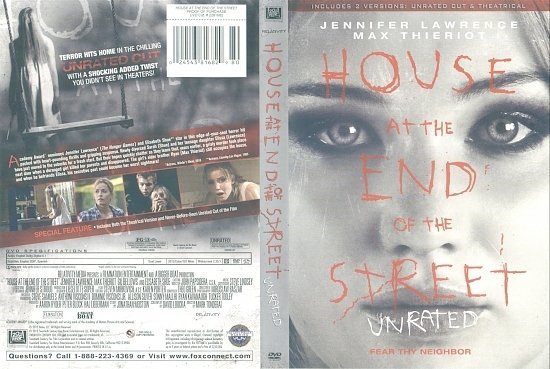 dvd cover House At The End Of The Street R1