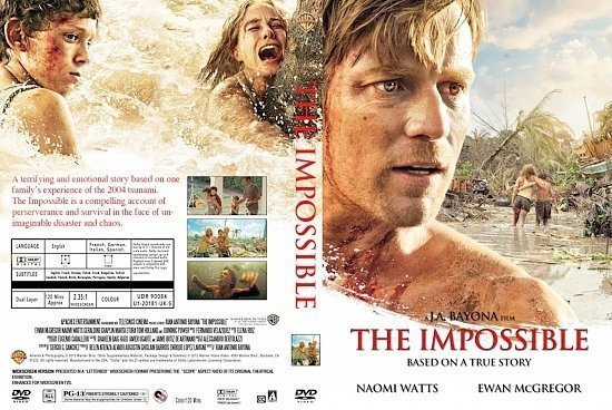 dvd cover The Impossible R0 Custom