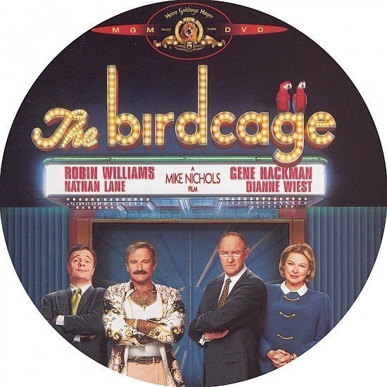 dvd cover The Birdcage (1996) R1