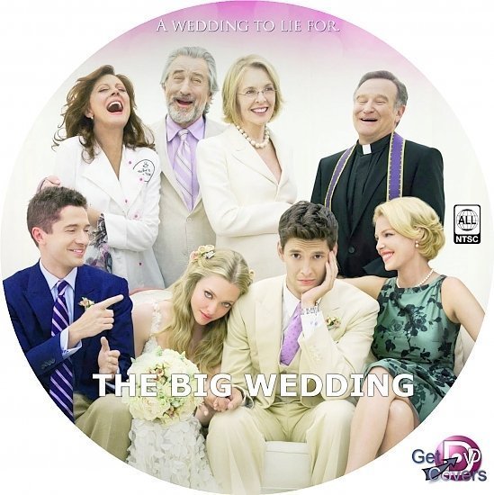 dvd cover The Big Wedding R0 Custom