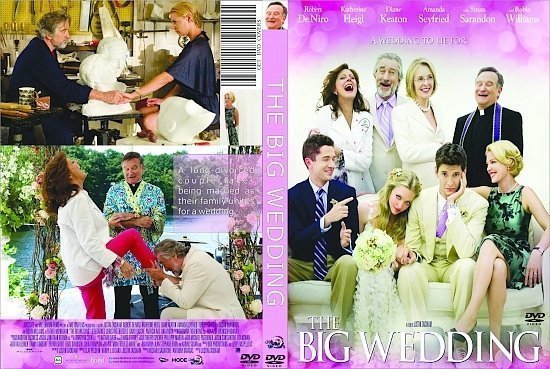 dvd cover The Big Wedding R0 Custom