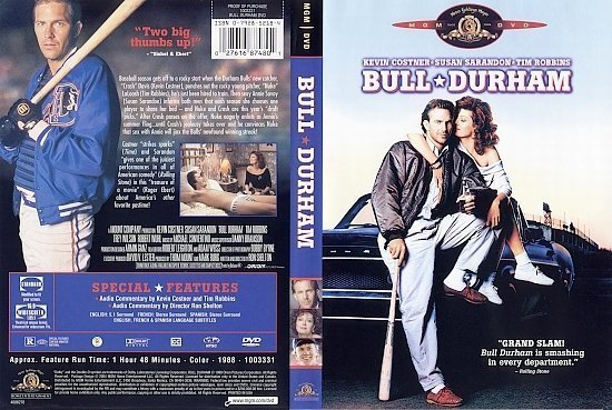 dvd cover Bull Durham (1988) R1