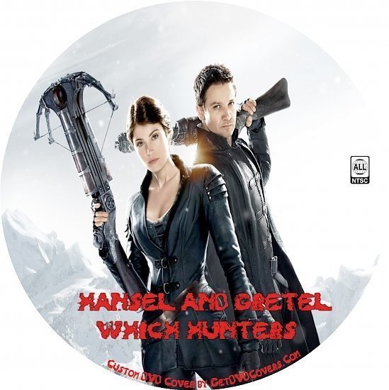 dvd cover Hansel & Gretel: Witch Hunters R0 Custom