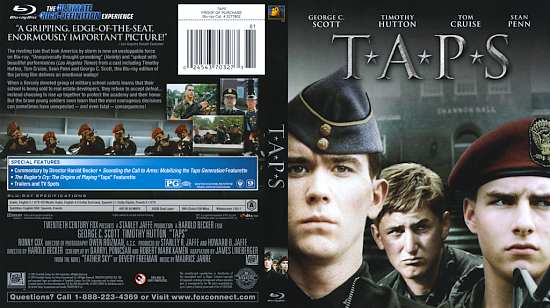 dvd cover Taps
