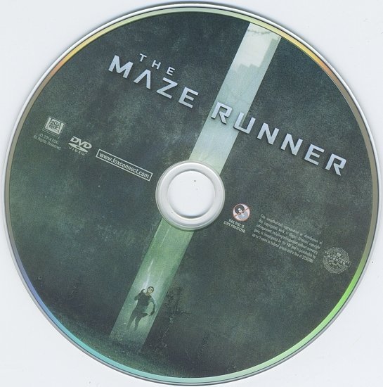 dvd cover The Maze Runner Blu-Ray