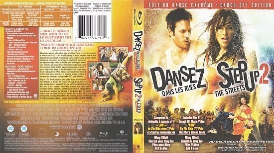 dvd cover Step Up 2 Dansez Dans Les Rues Bluray fr