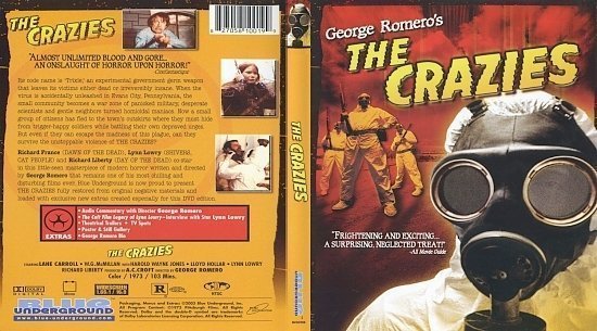 dvd cover The Crazies