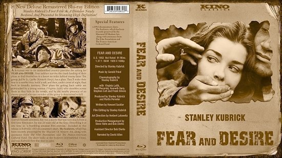 dvd cover Fear And Desire