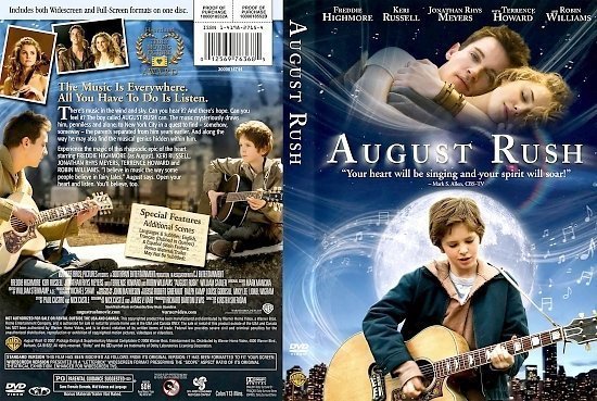 dvd cover August Rush (2007) WS R1