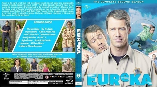 dvd cover Eureka Season2 BD v2