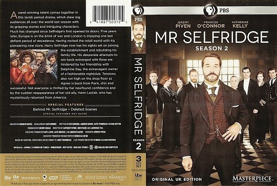 dvd cover Mr Selfridge: Season 2 R1