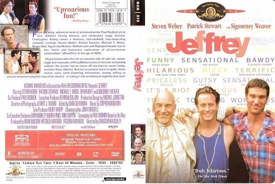 dvd cover Jeffrey (1995) WS R1