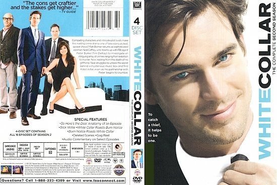 dvd cover White Collar Season 2 (2010) R1