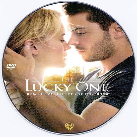 dvd cover The Lucky One R0 Custom DVD Label