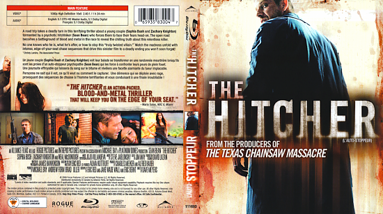 dvd cover The Hitcher