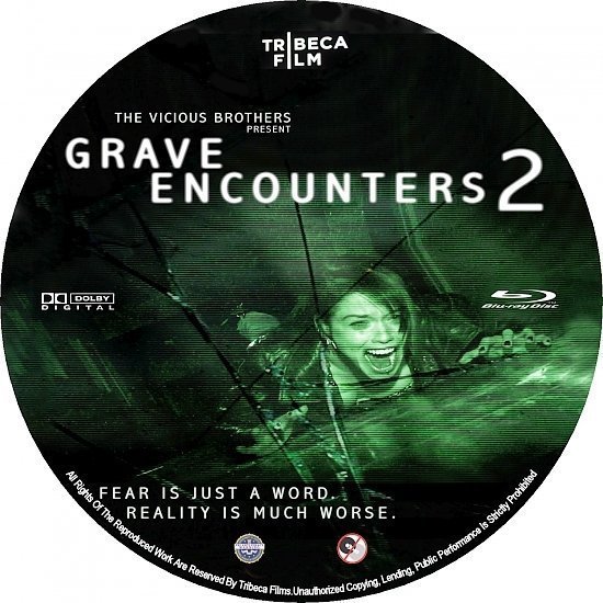 dvd cover Grave Encounters 2 Custom dvd/blu-ray labels