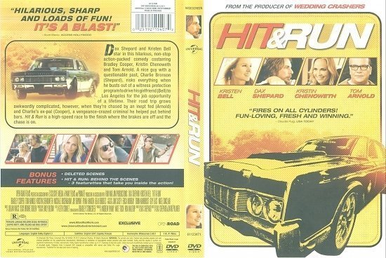 dvd cover Hit & Run R1