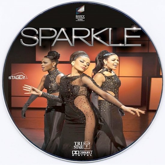 dvd cover Sparkle - CD Label
