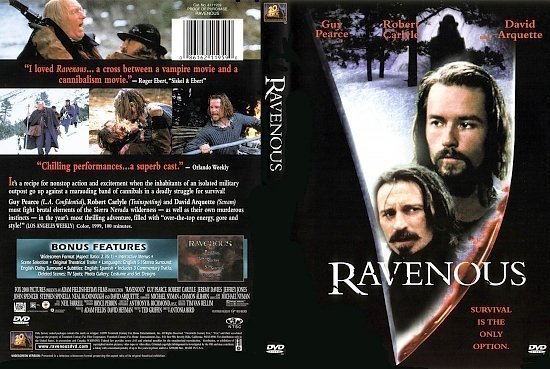 dvd cover Ravenous (1999) R1